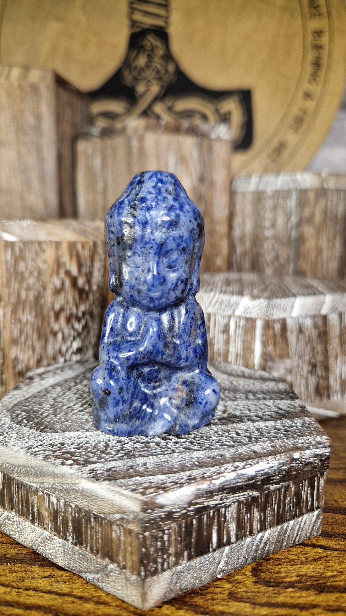 Sodalite Buddha - 5
