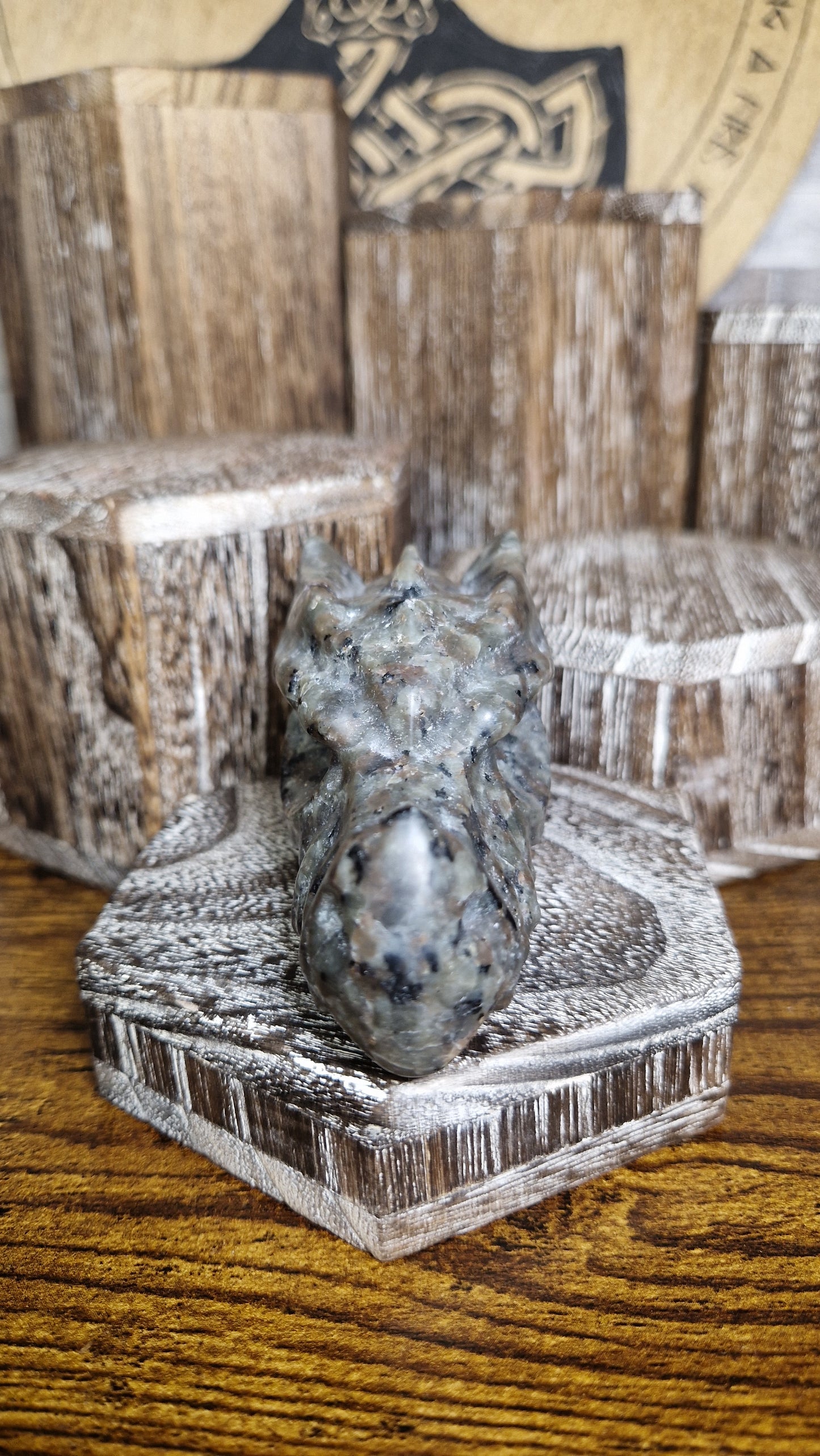 Yooperlite Dragon's Head  l- 7