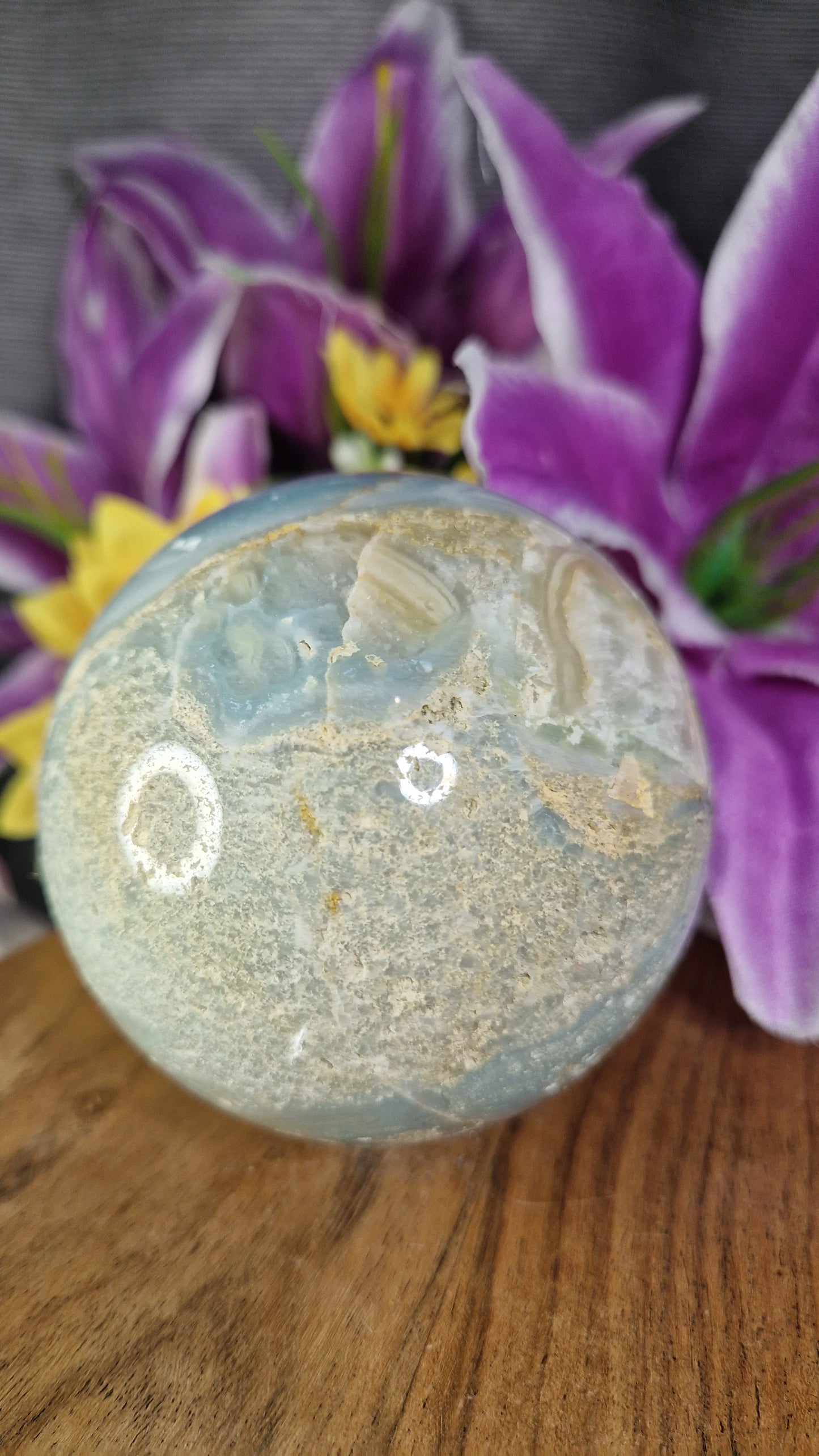 Caribbean Calcite Sphere - 87