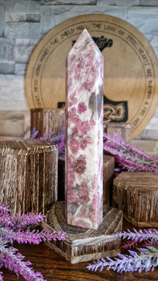 Pink Tourmaline Tower - 239