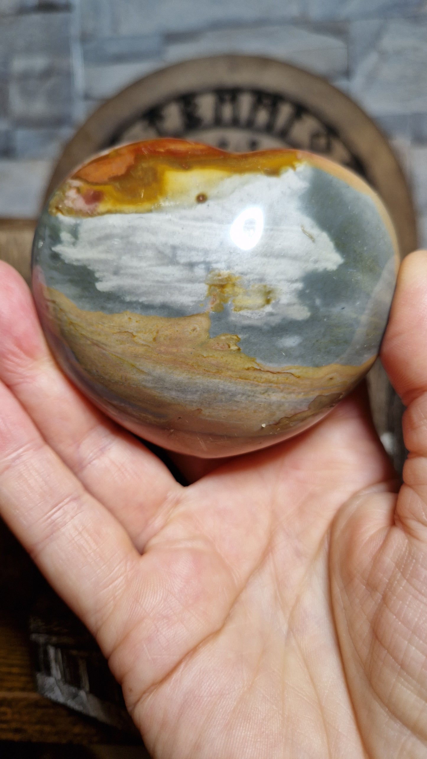 Polychrome Jasper Heart - 13