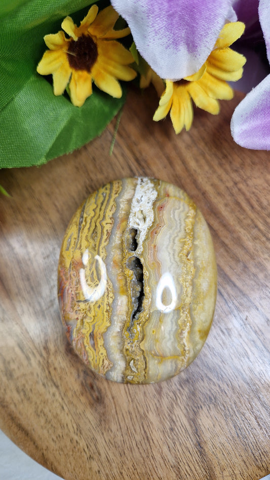 Crazy Lace Agate Palmstone  - 530