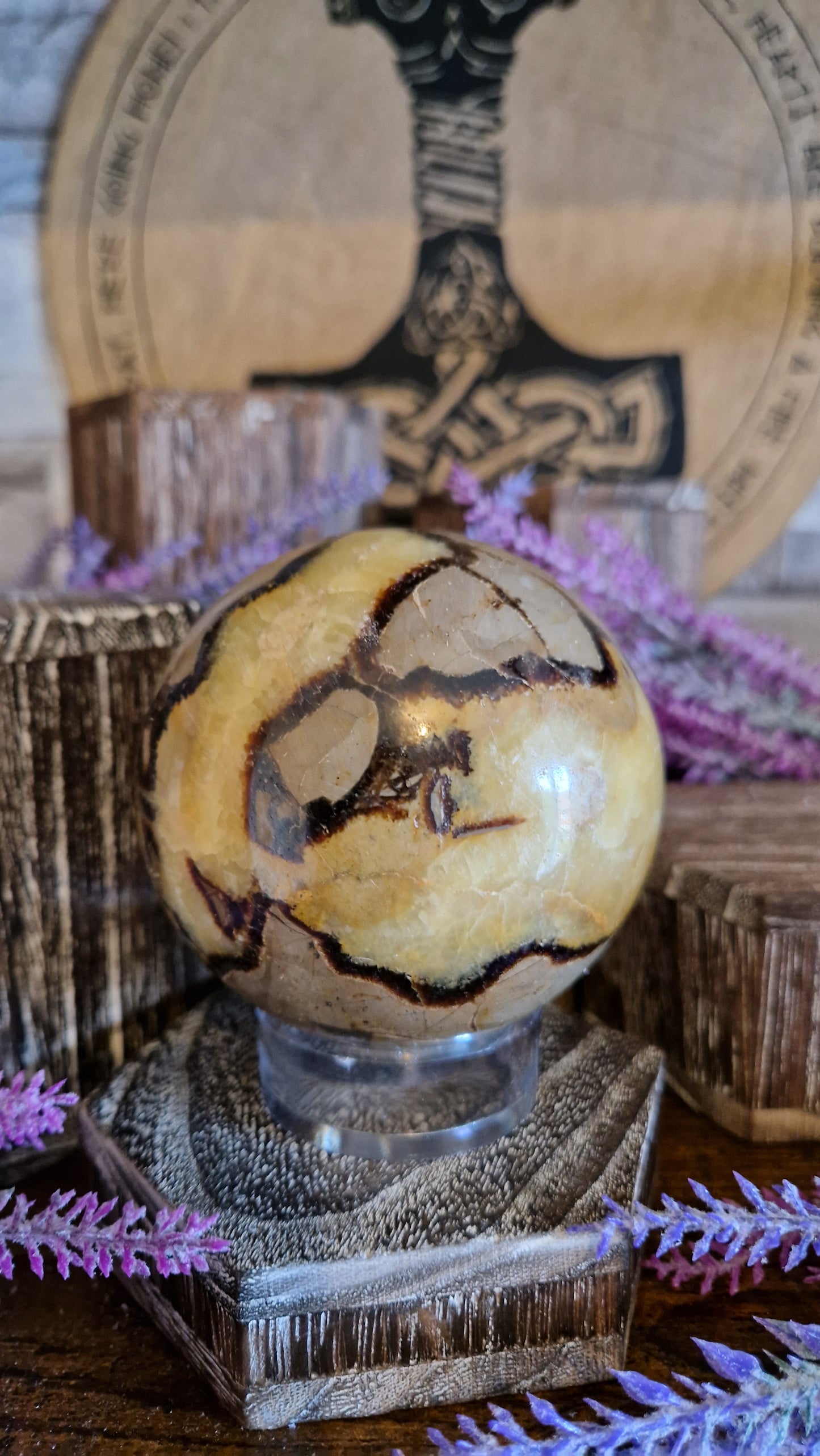 Septarian Sphere - 142