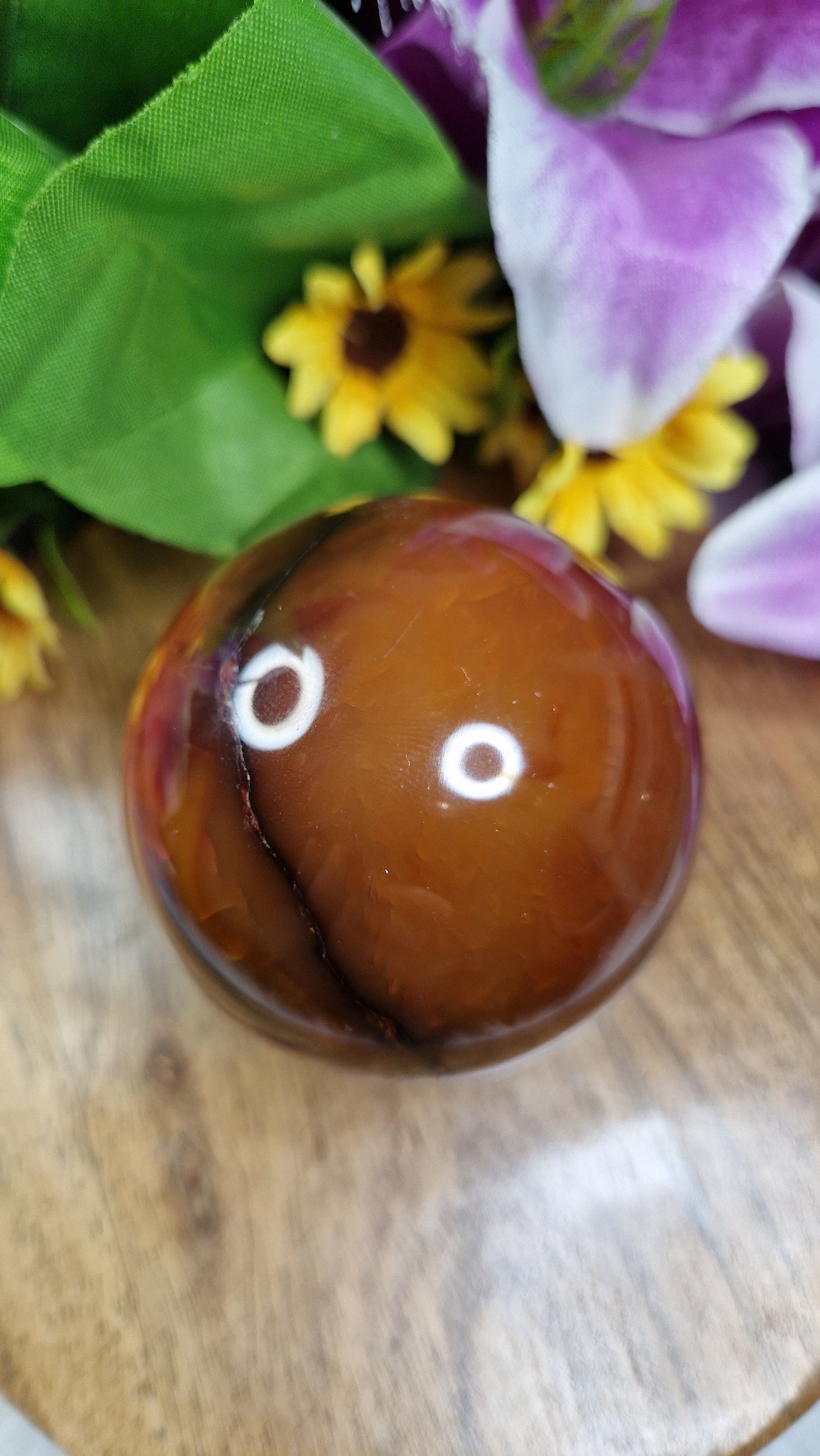 Carnelian Sphere  - 522