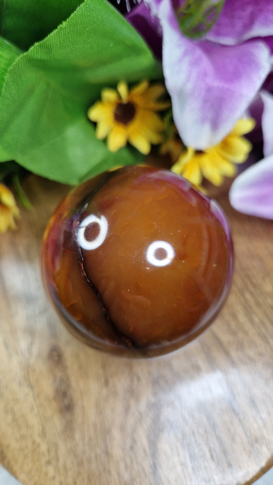 Carnelian Sphere  - 522