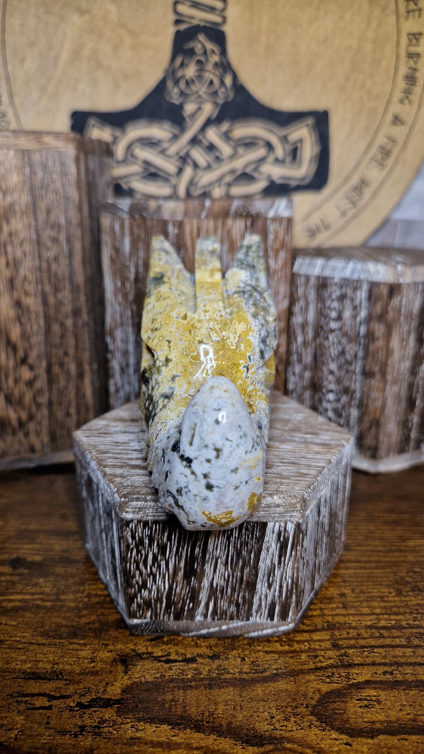 Ocean Jasper Dragon's Head - 3
