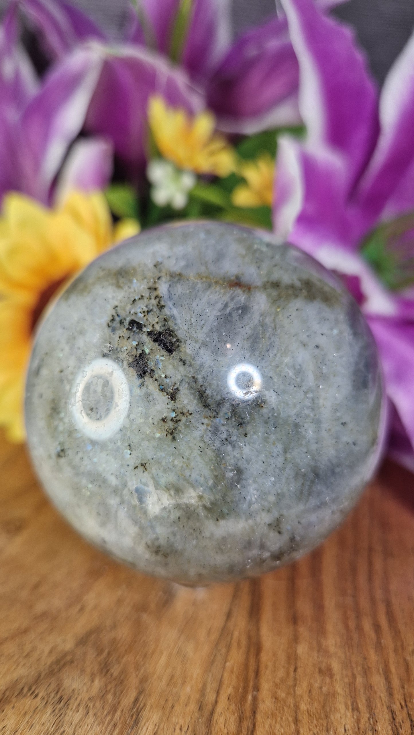 Labradorite Sphere  - 43
