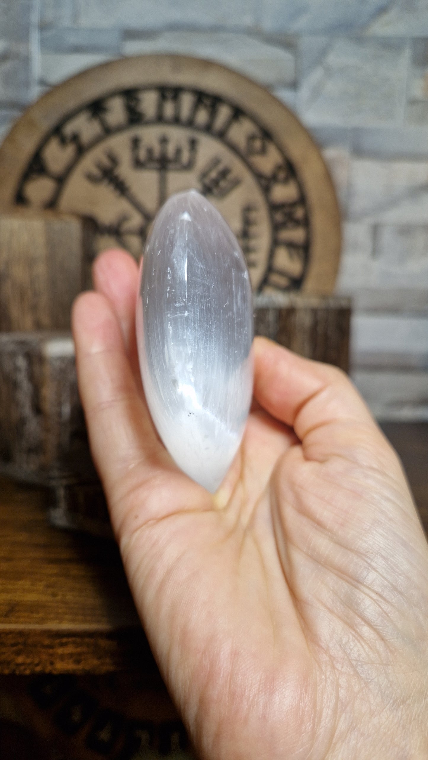 Selenite Heart - 5