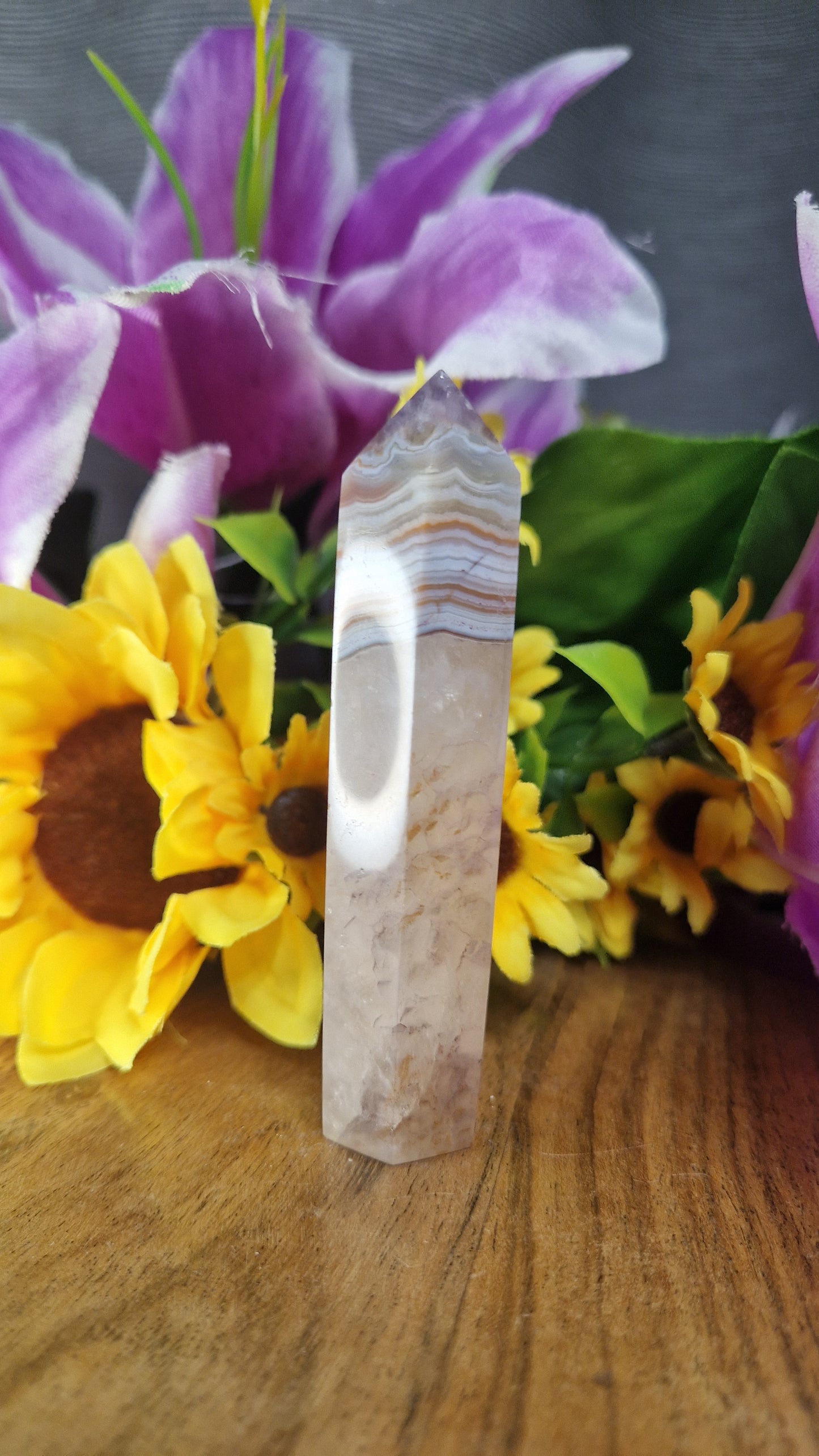 Mexican Amethyst Tower - 255