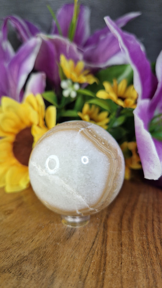 Caribbean Calcite Sphere - 55