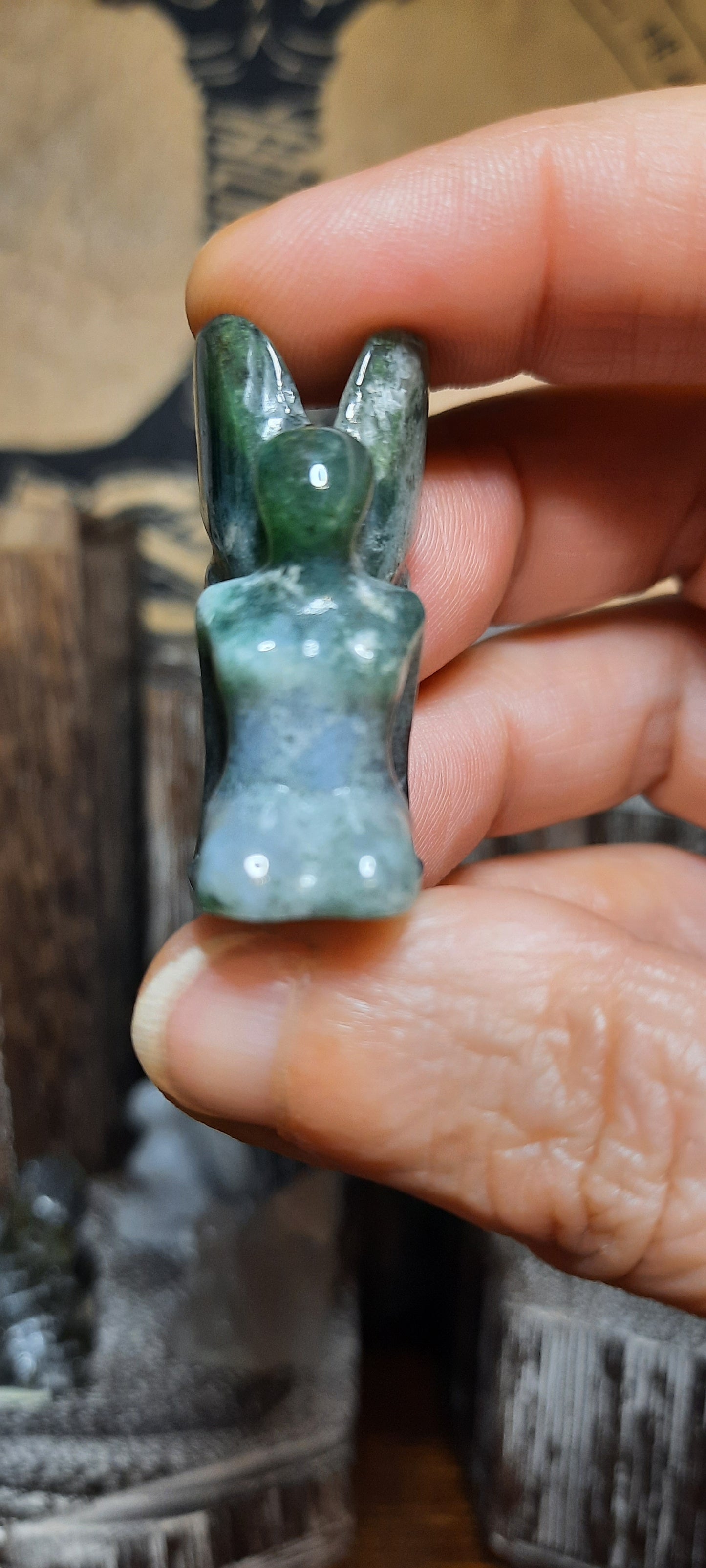 Moss Agate Fairy - 2
