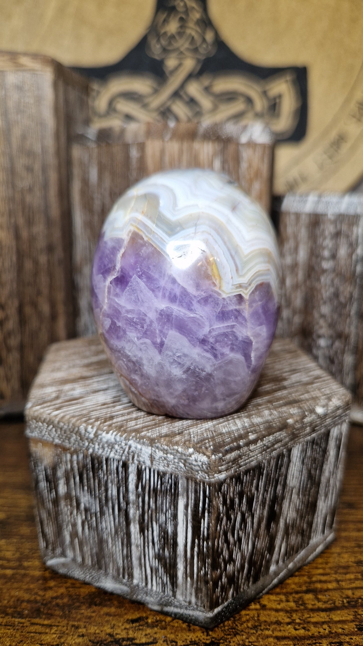 Mexican Amethyst Skull - 11