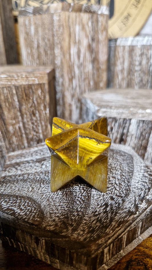 Tiger's Eye Merkaba - 4