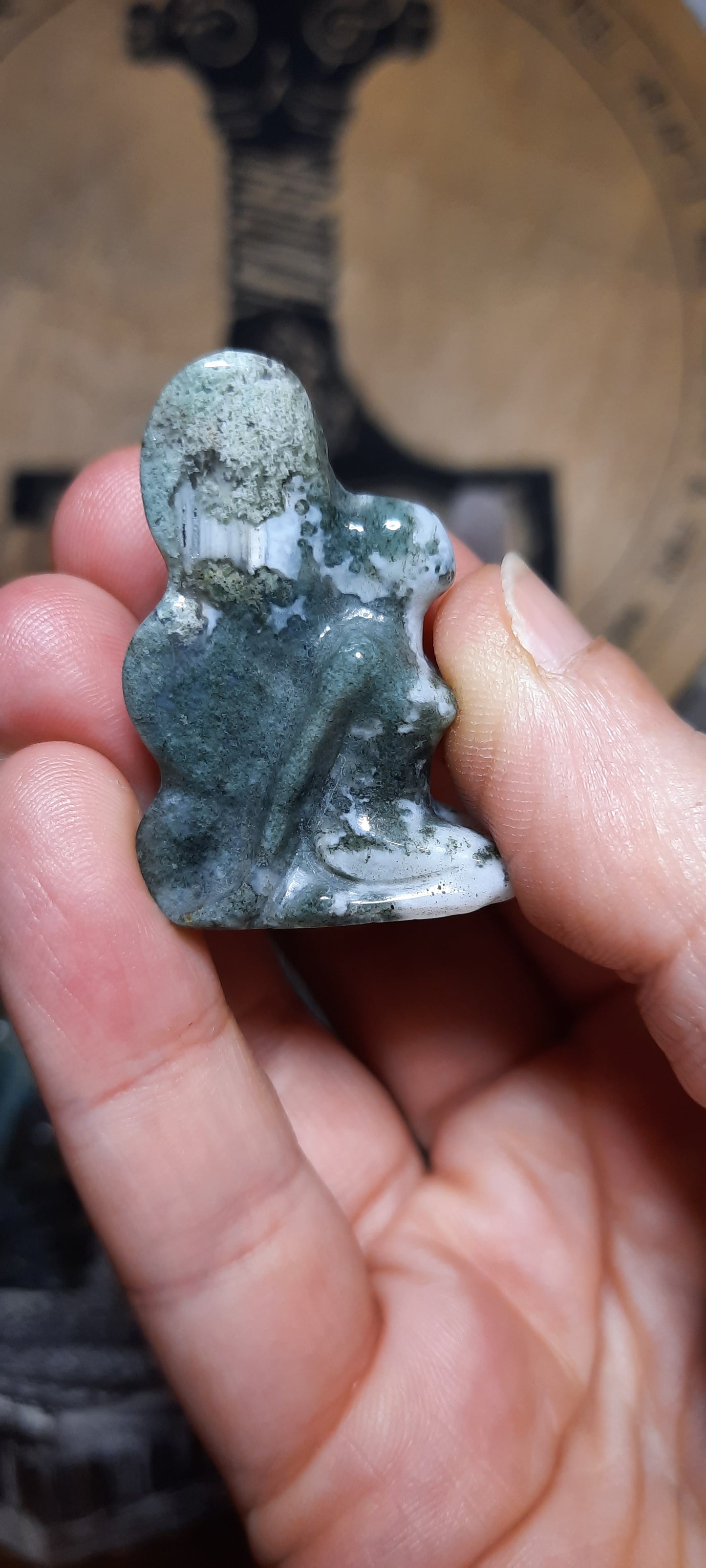 Moss Agate Fairy - 3