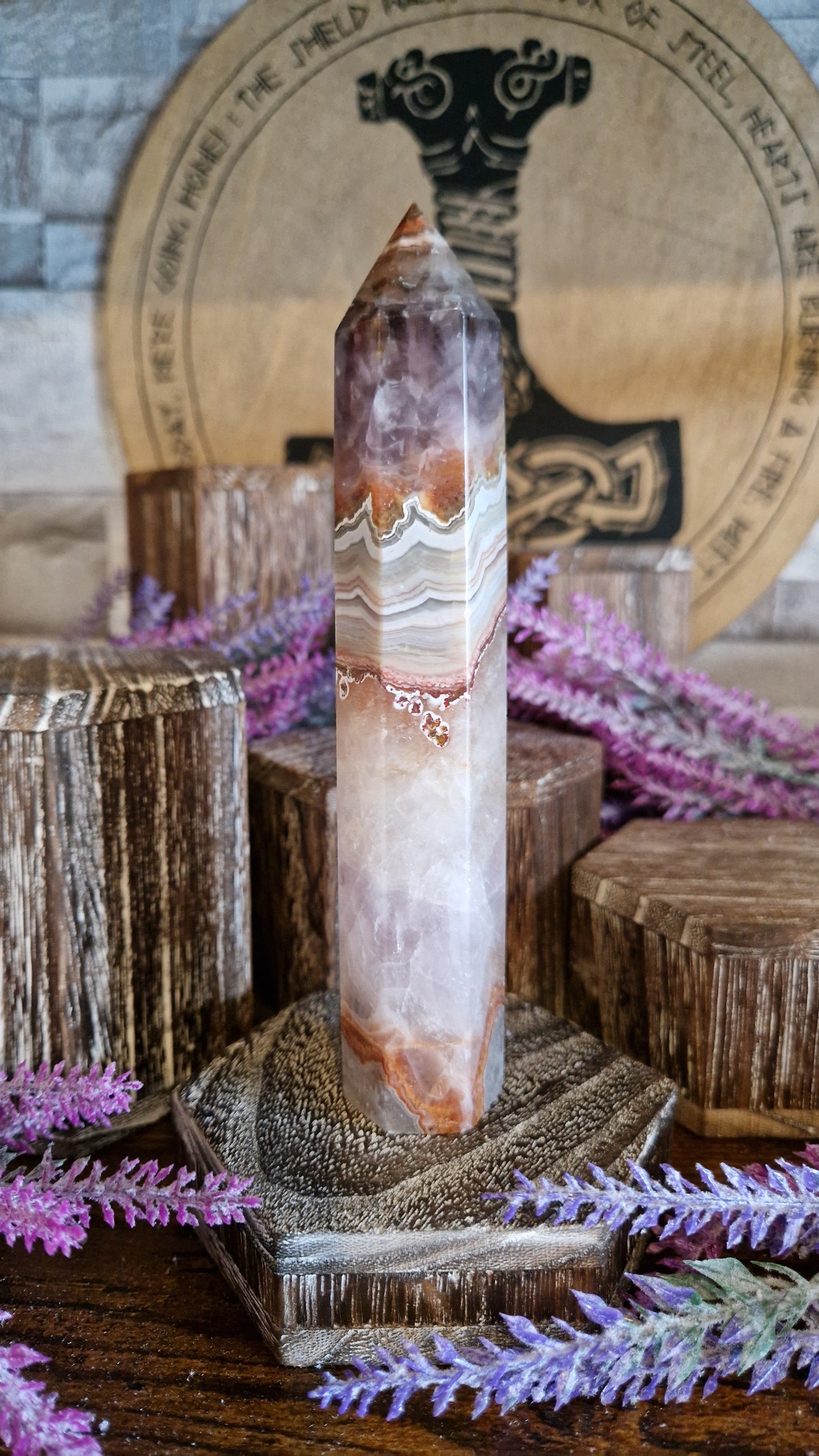 Mexican Amethyst Tower - 242