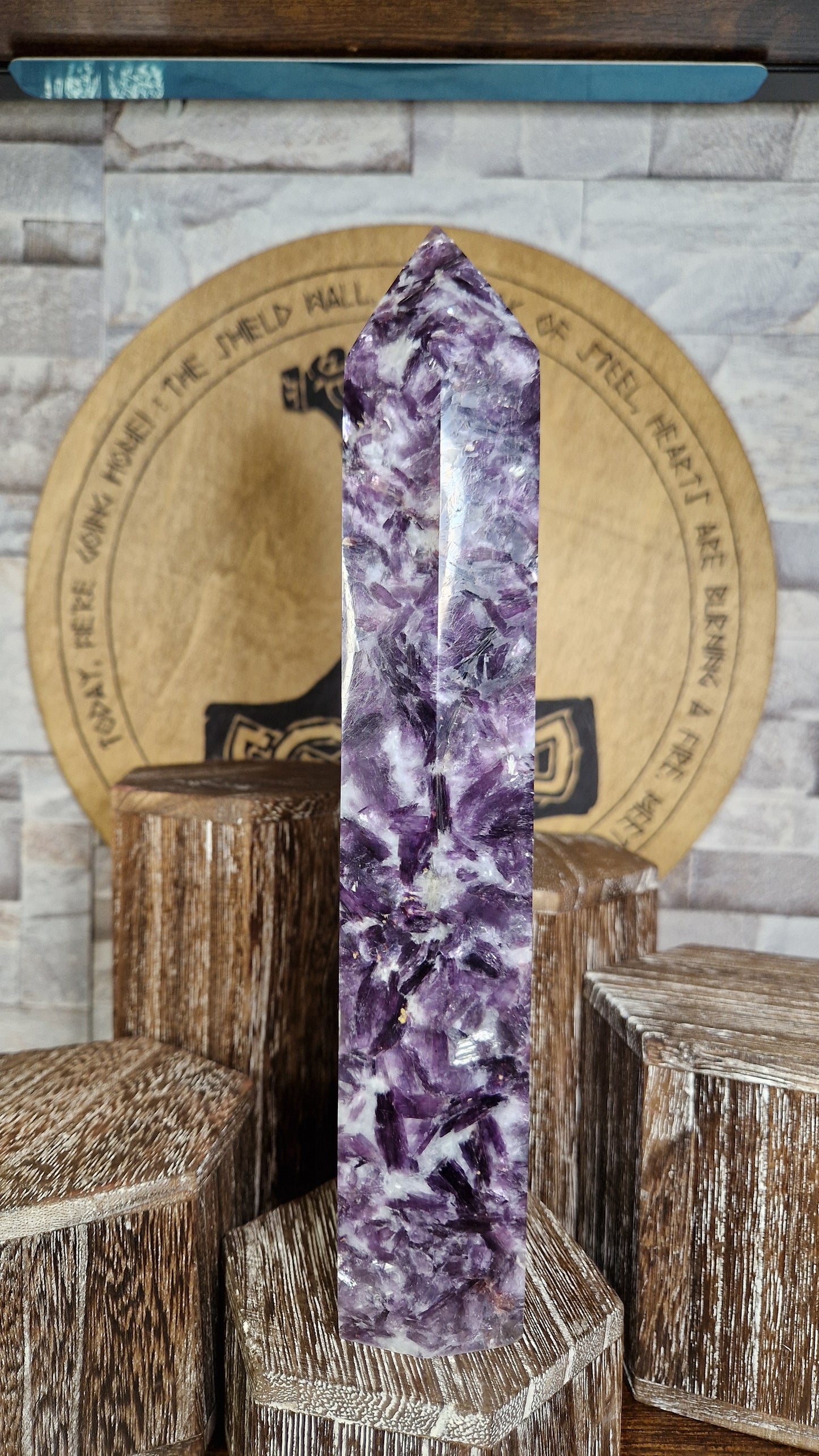 Lepidolite Tower  - 680