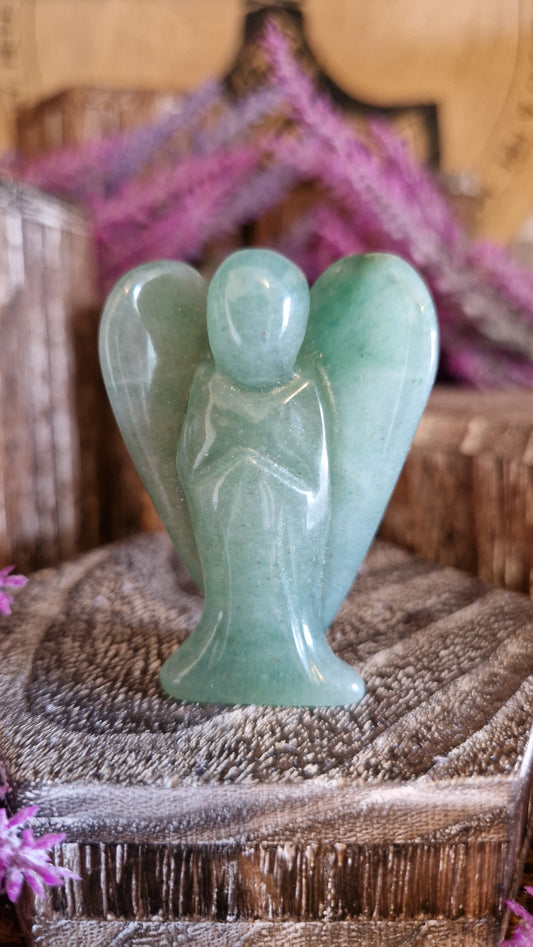 Green Aventurine Angel - 8