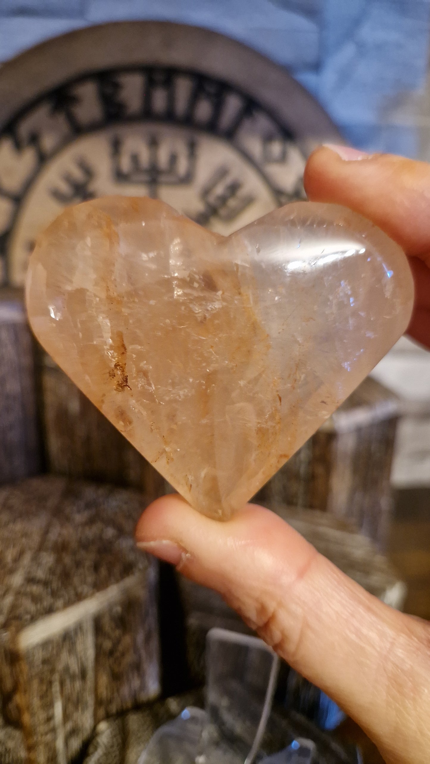 Fire Quartz Heart - 30