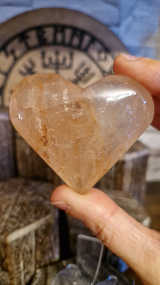 Fire Quartz Heart - 30