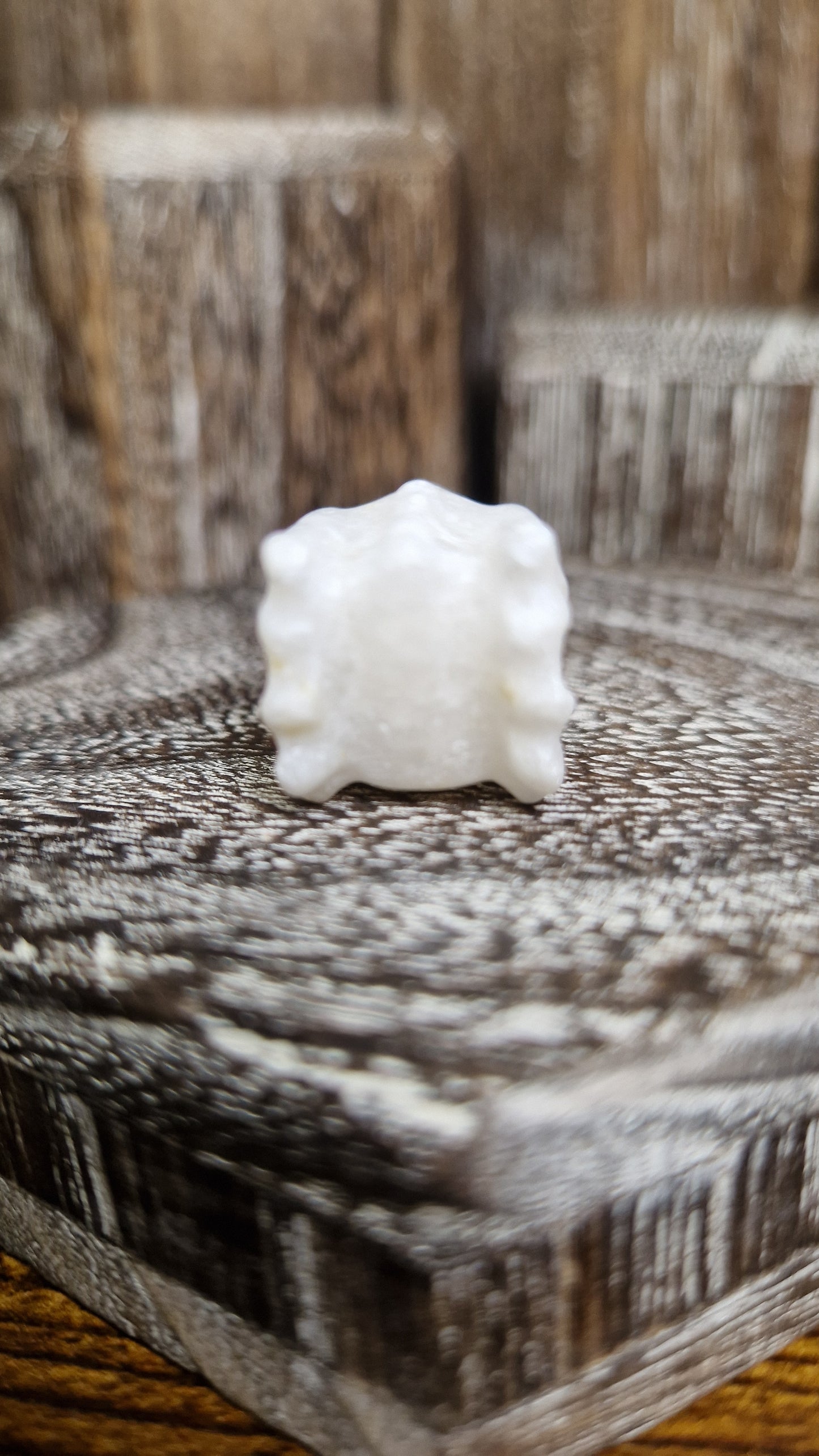 White Calcite Dragon's Head - 19