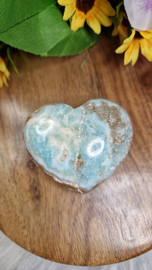 Hemimorphite Heart - 534