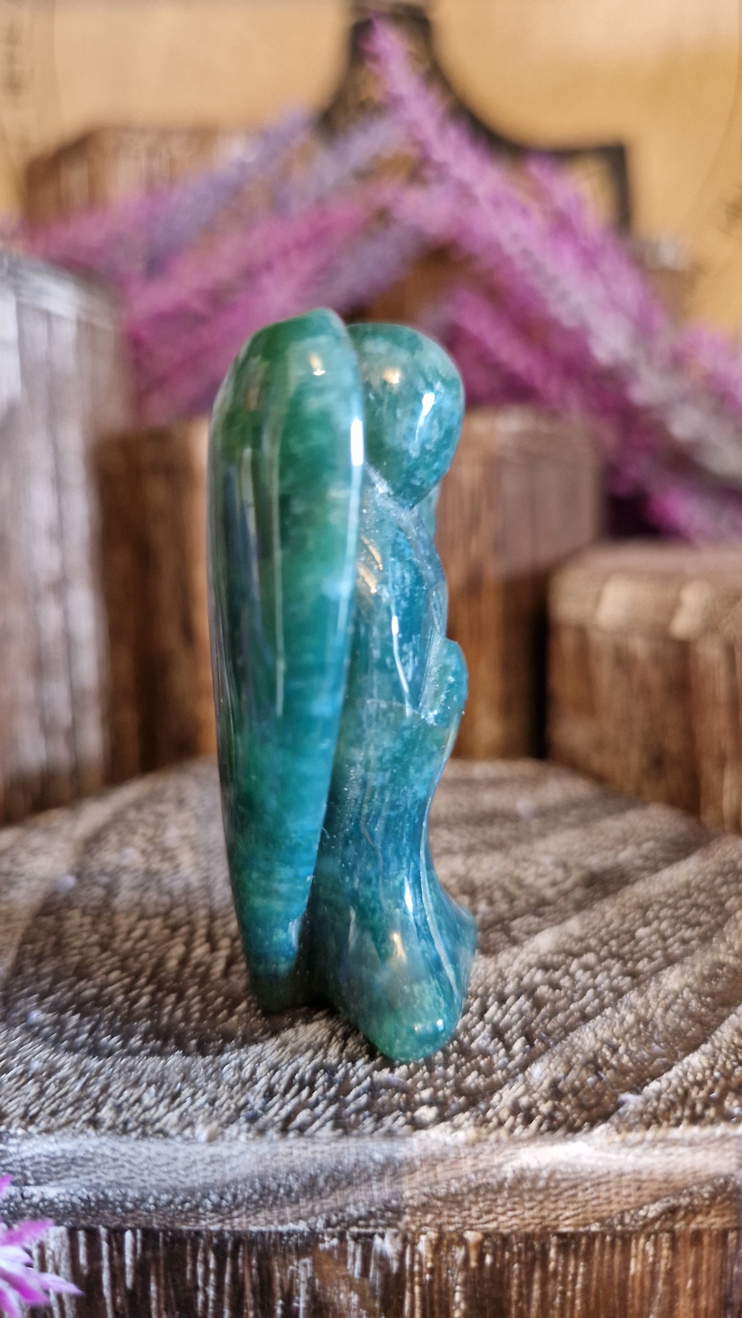 Moss Agate Angel - 15