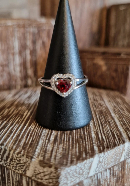Ruby Adjustable Ring