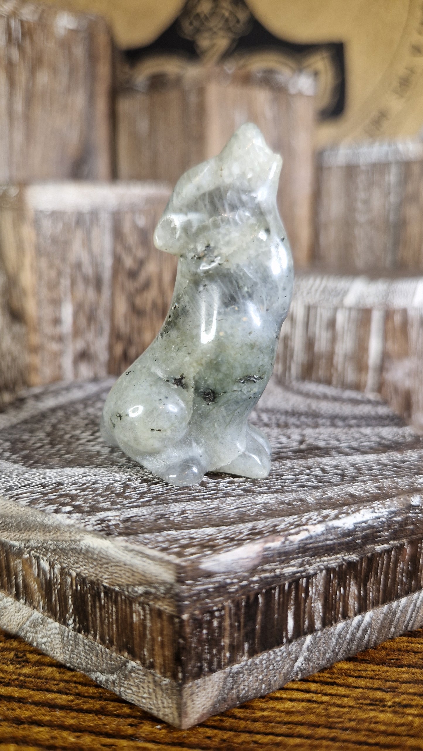 Labradorite Wolf - 14