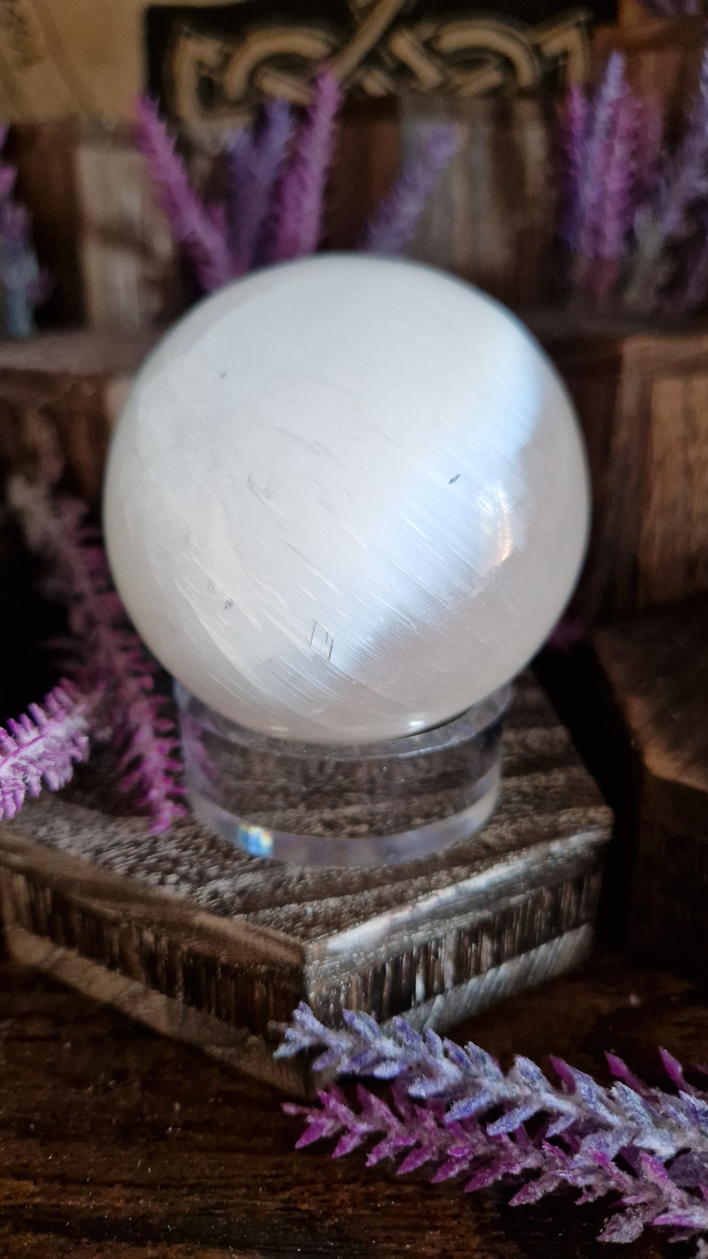 Selenite Sphere