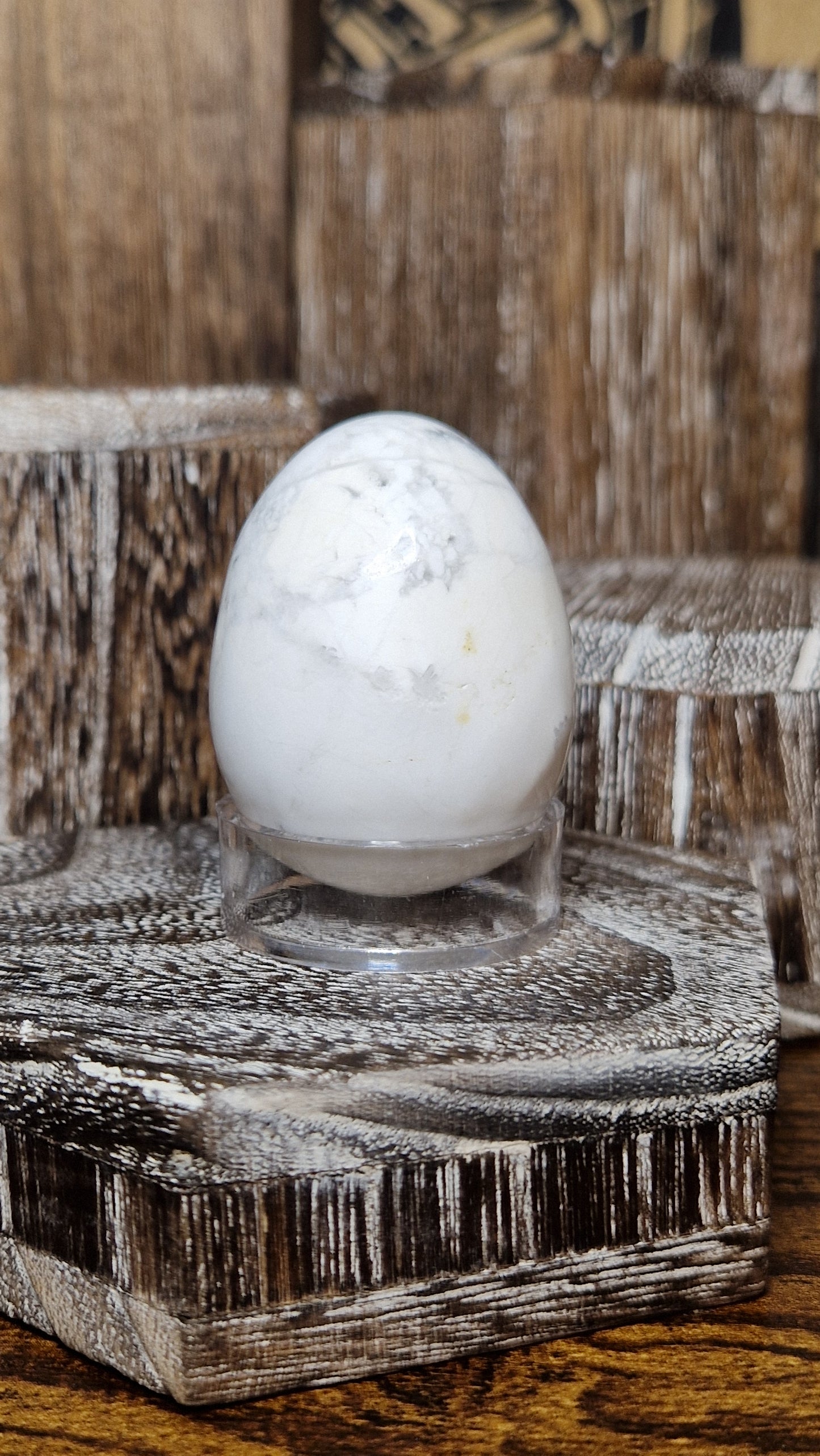 Howlite Egg - 6