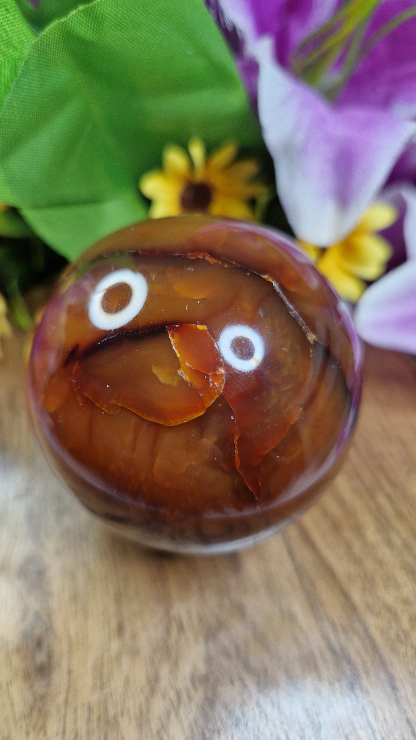 Carnelian Sphere  - 522