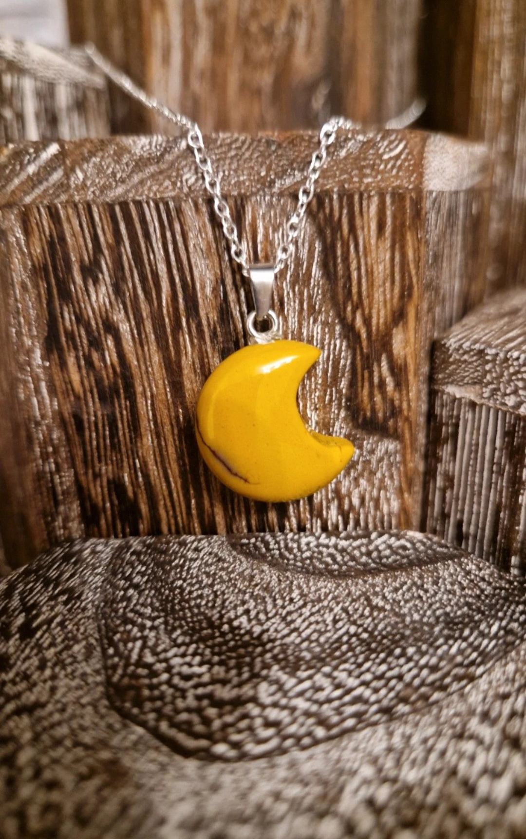 Mookaite Moon Necklace 2