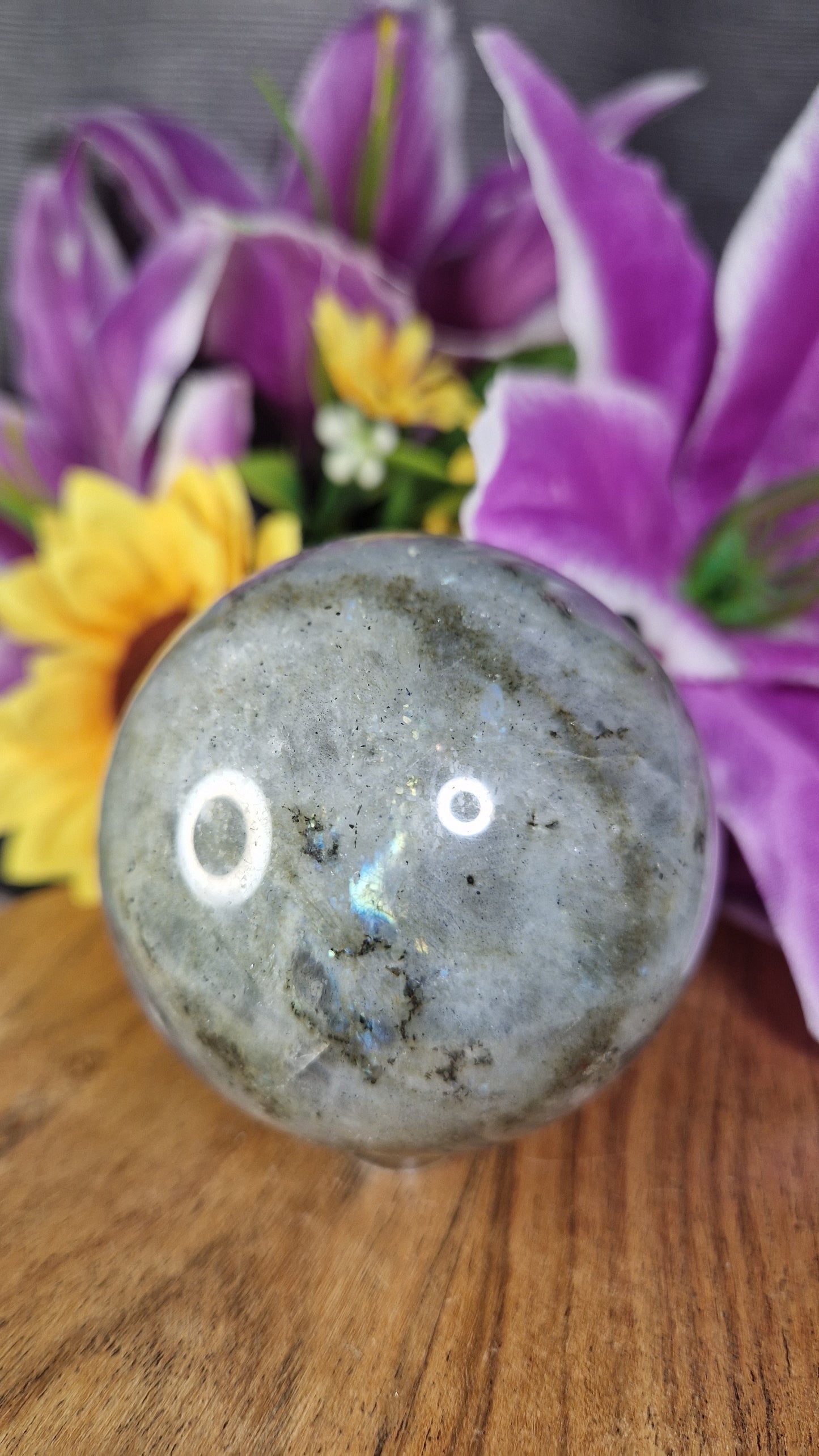 Labradorite Sphere  - 43