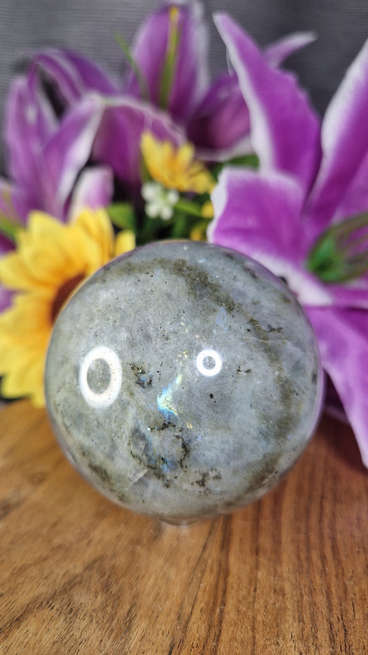 Labradorite Sphere  - 43