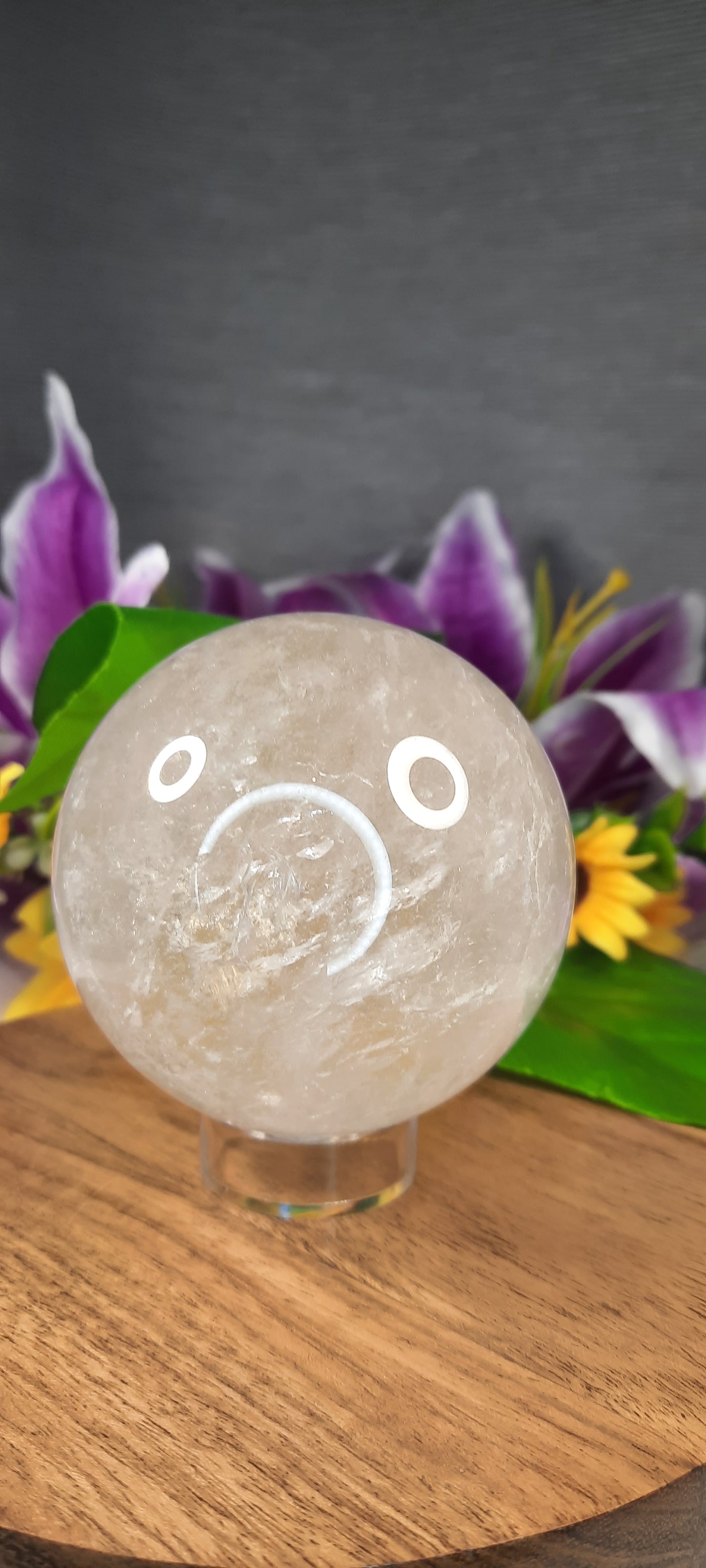 Clear Quartz Sphere - 485