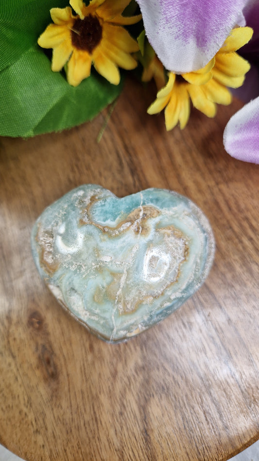 Hemimorphite Heart - 534