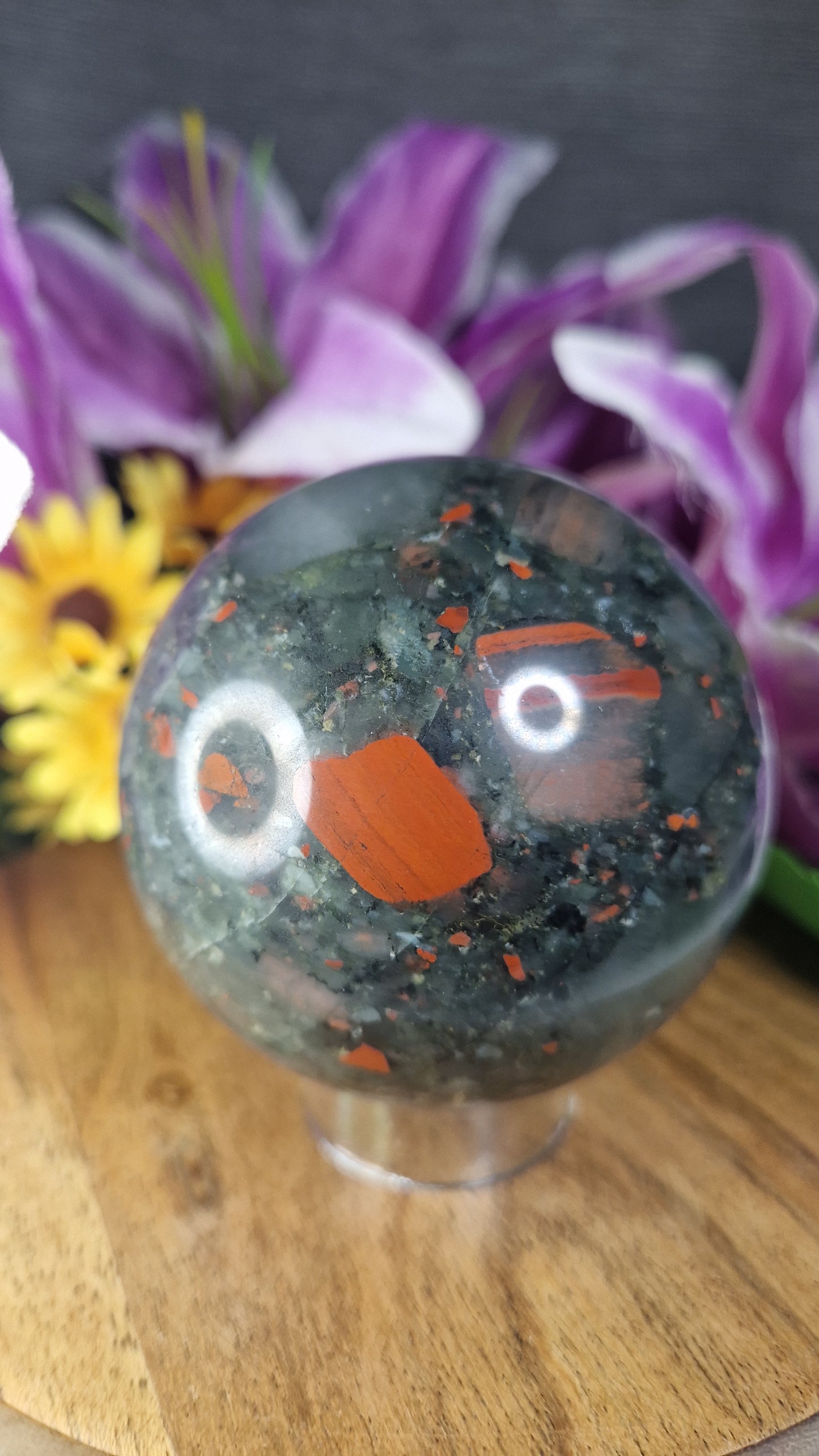 Bloodstone Sphere - 115