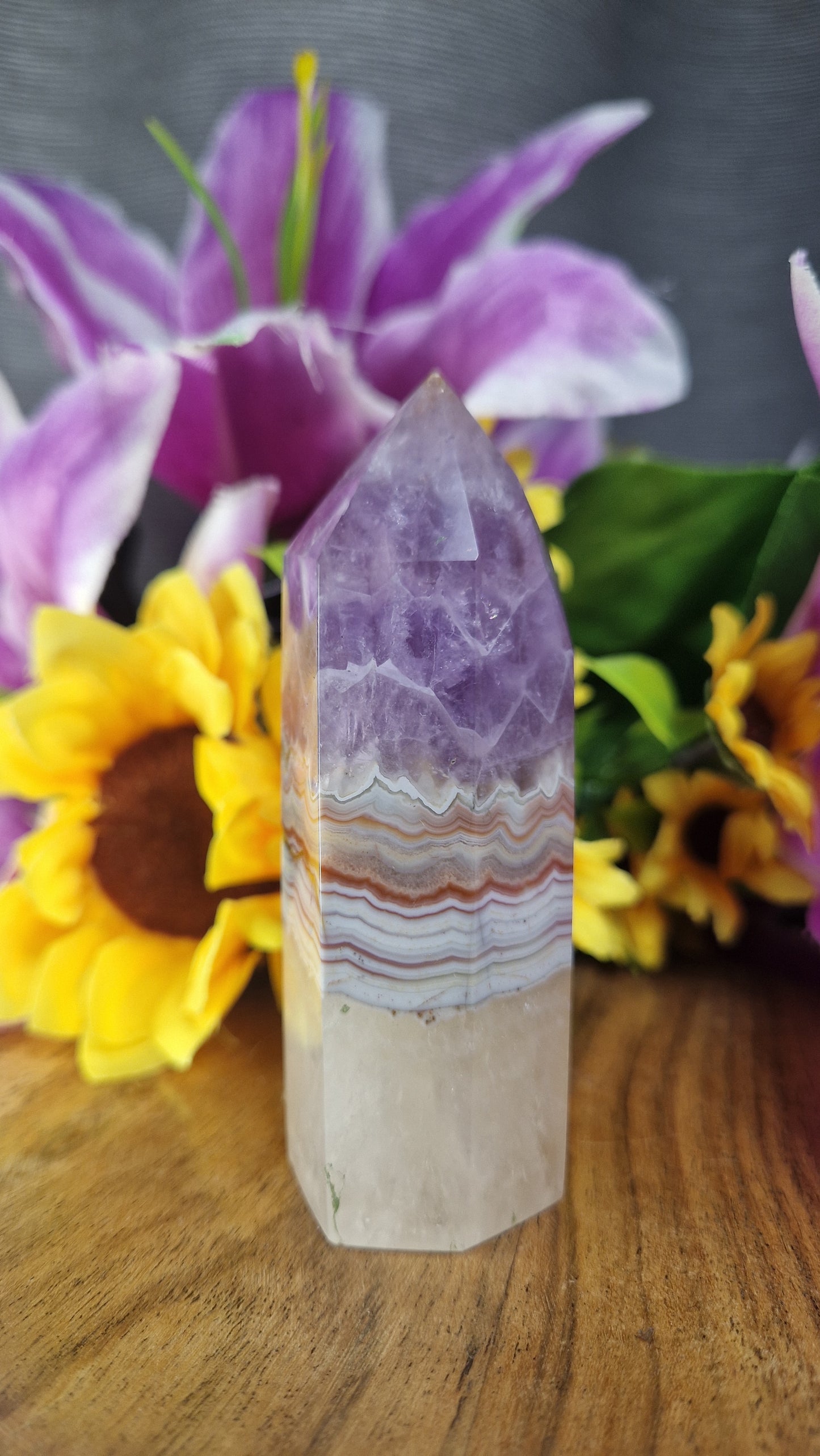 Mexican Amethyst Tower - 309
