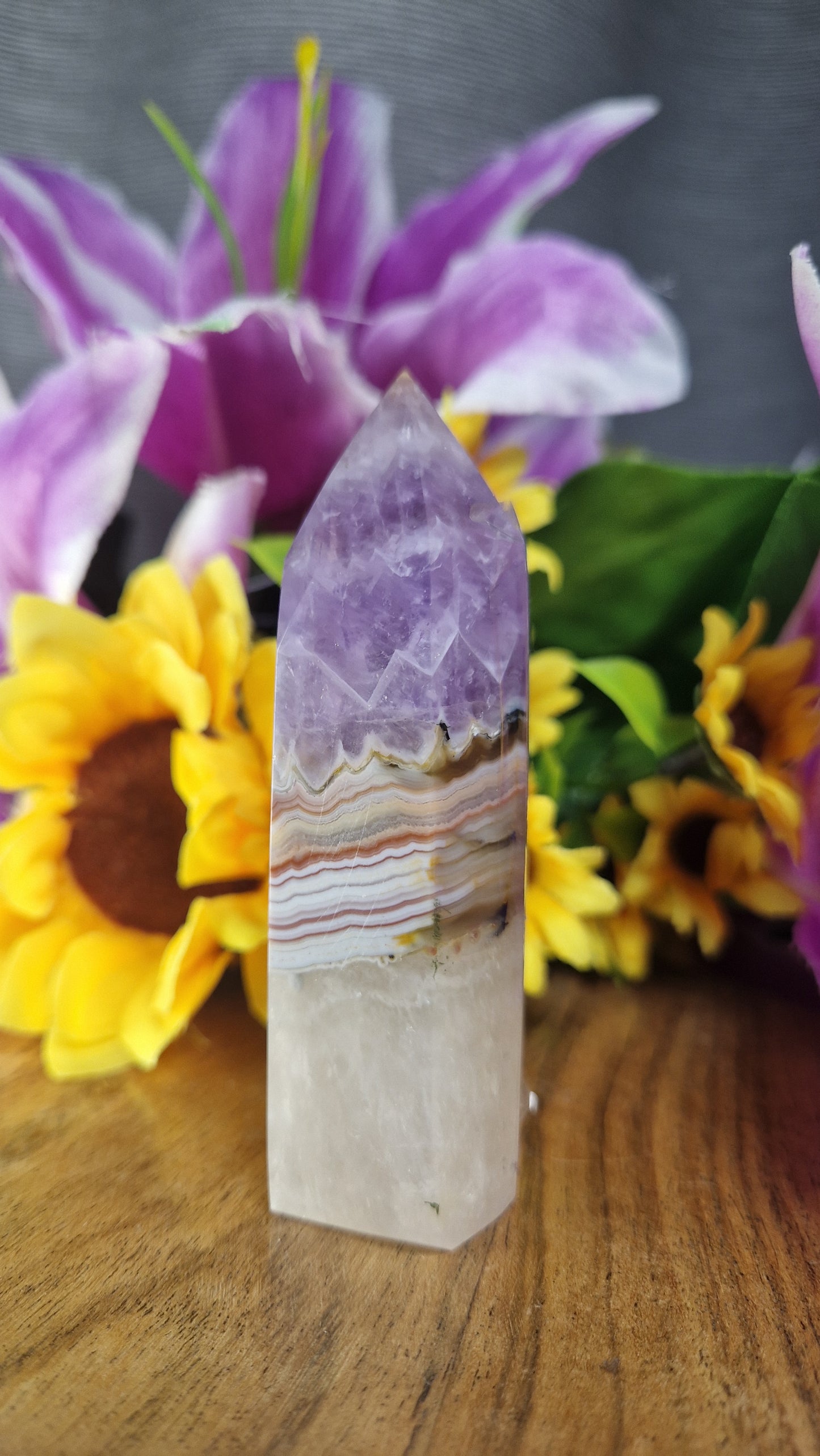 Mexican Amethyst Tower - 309