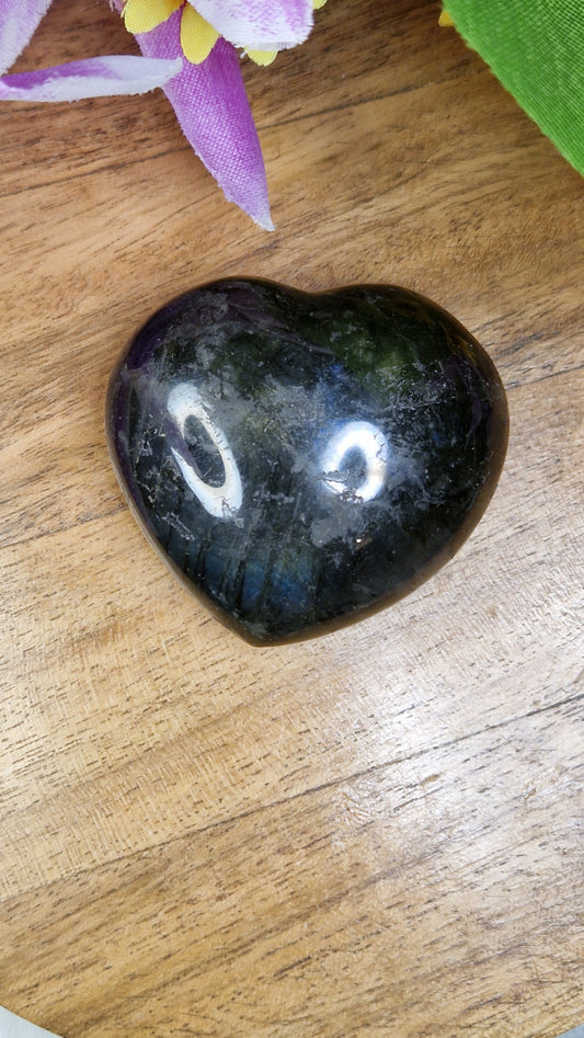Labradorite Heart - 449