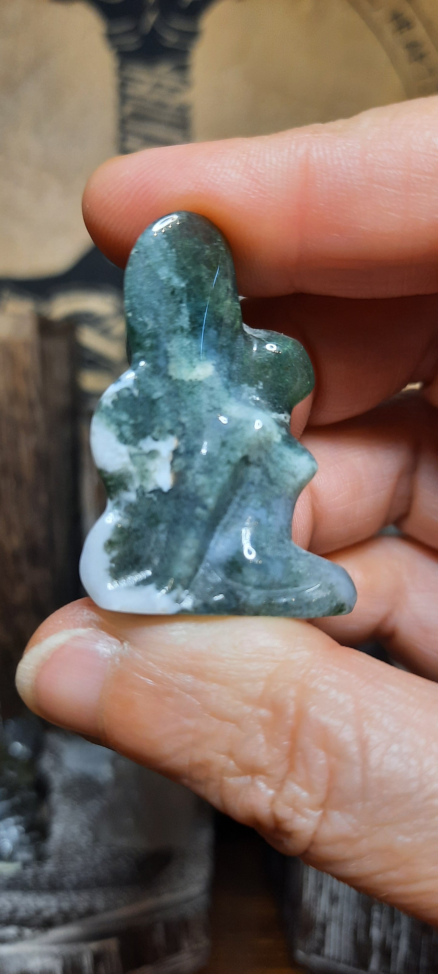 Moss Agate Fairy - 2