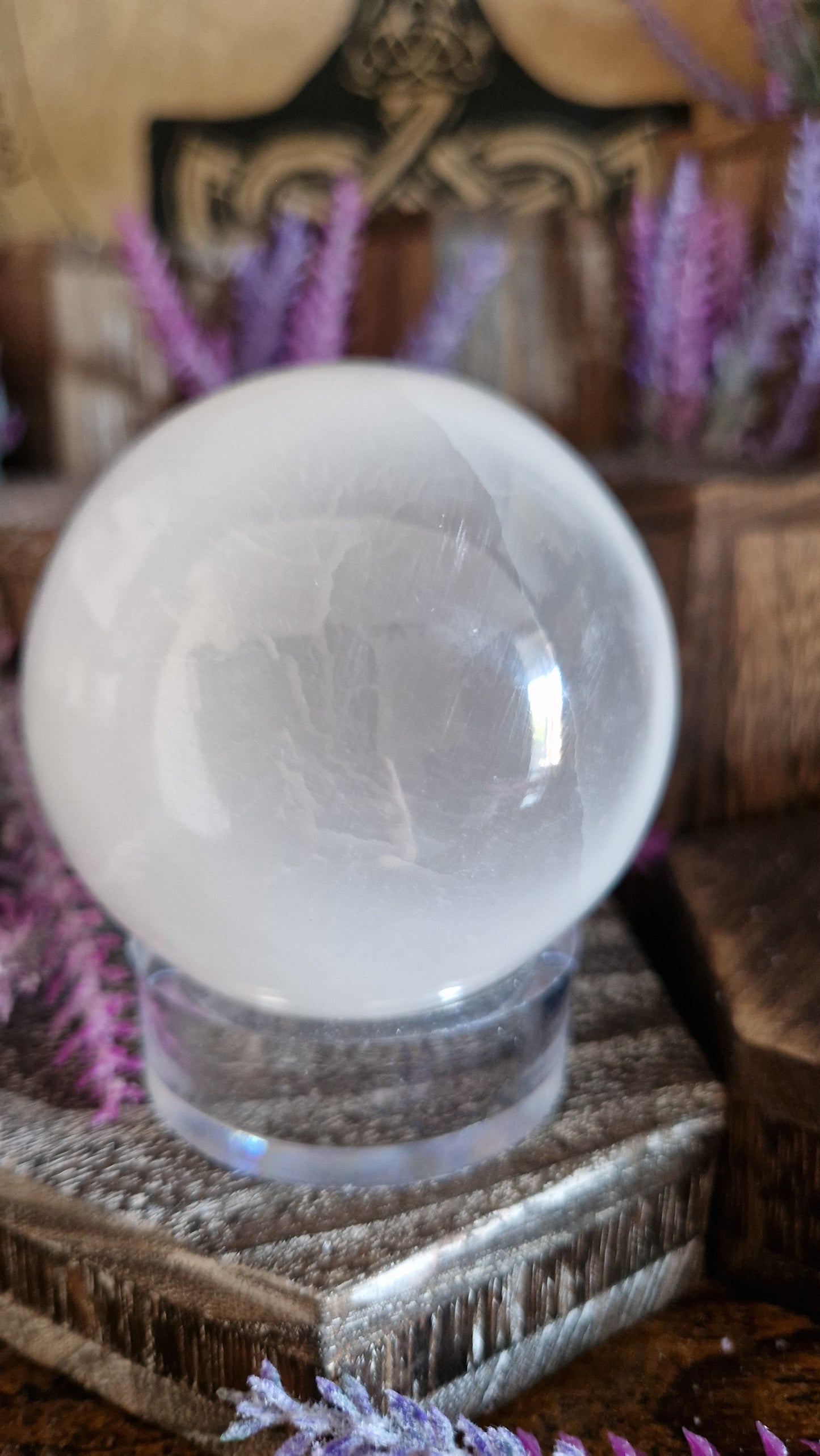 Selenite Sphere