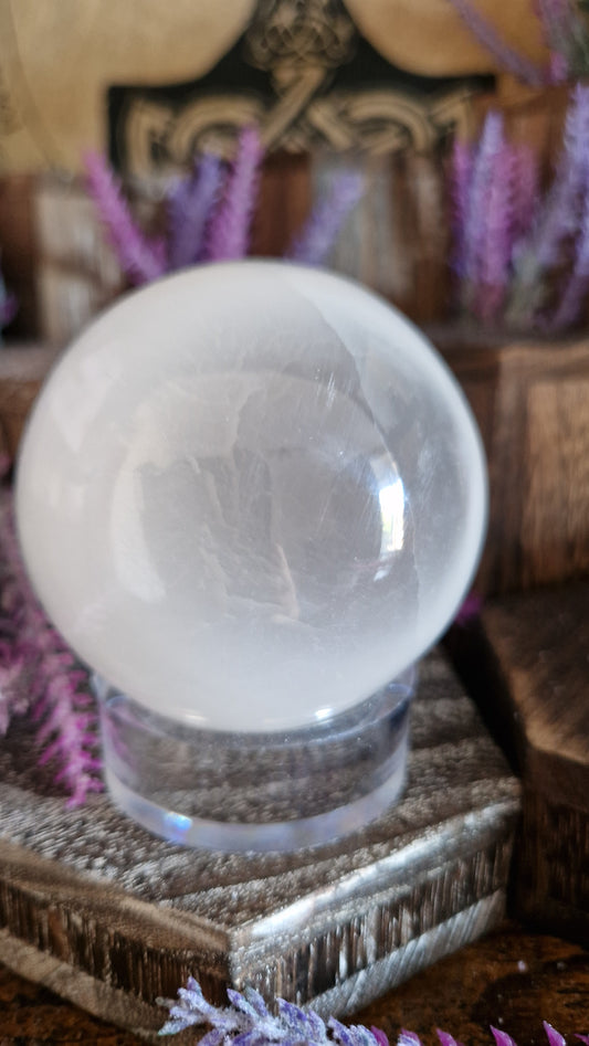 Selenite Sphere