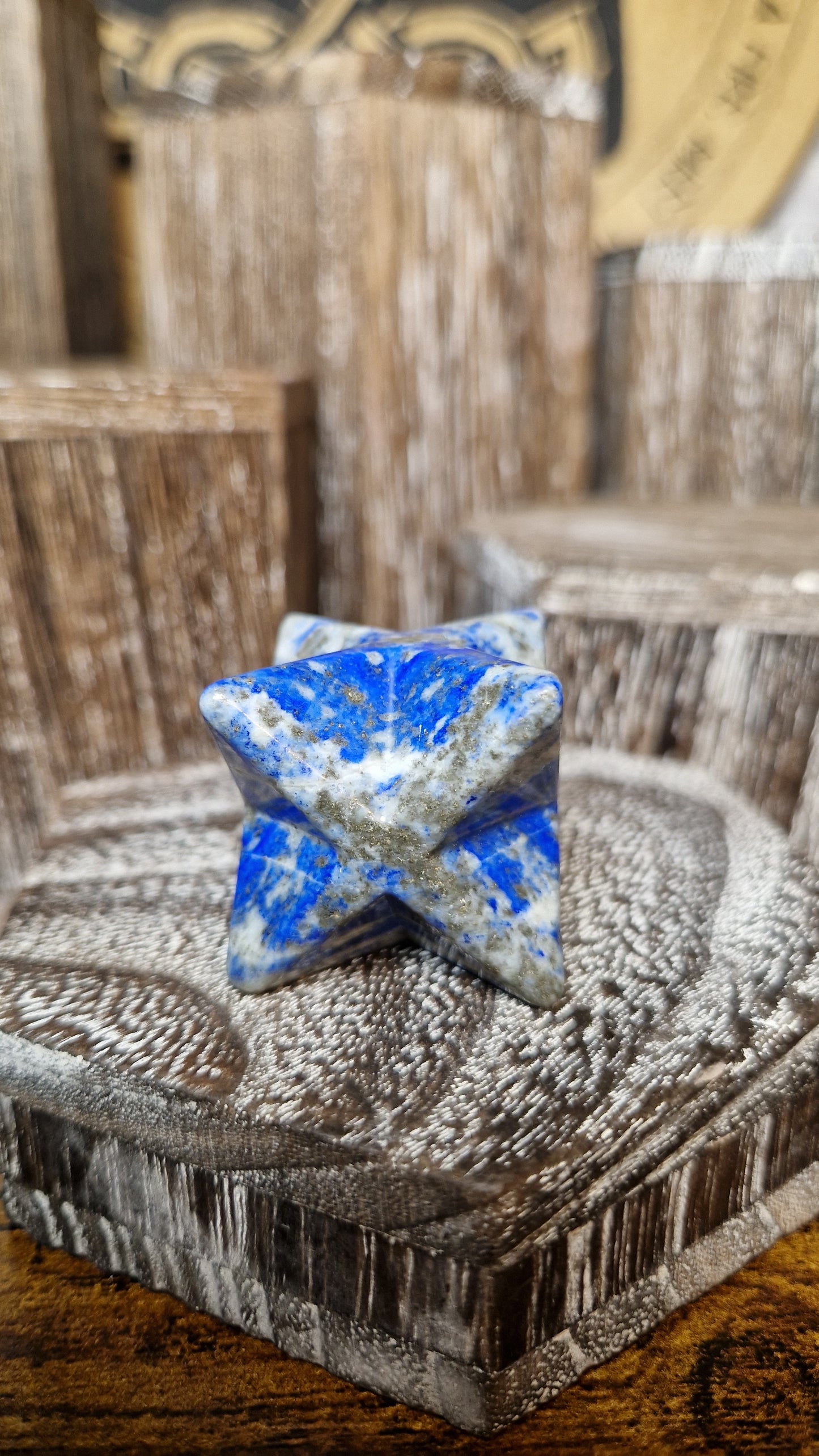 Lapis Lazuli Merkaba - 3
