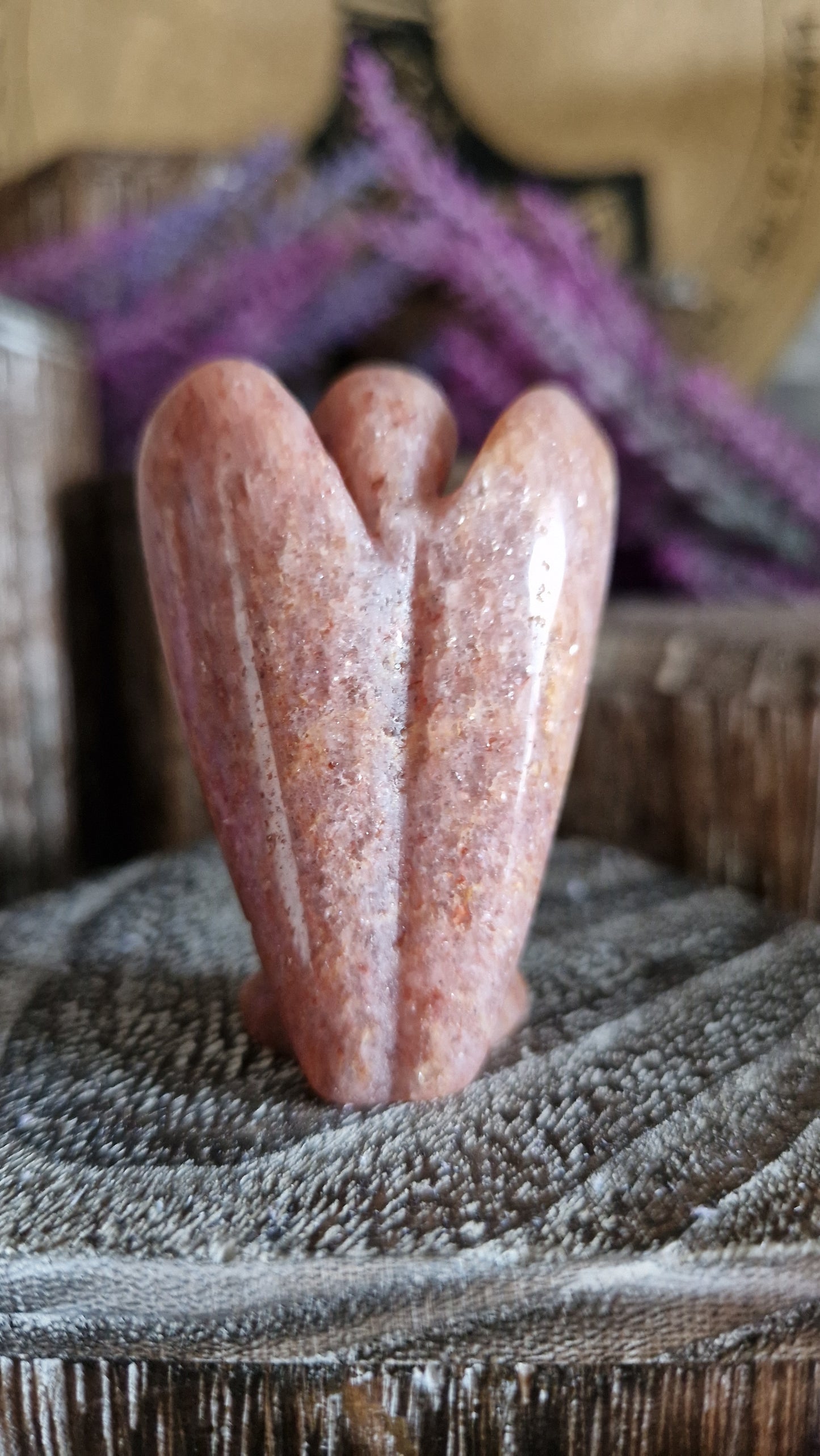 Strawberry Quartz Angel - 17