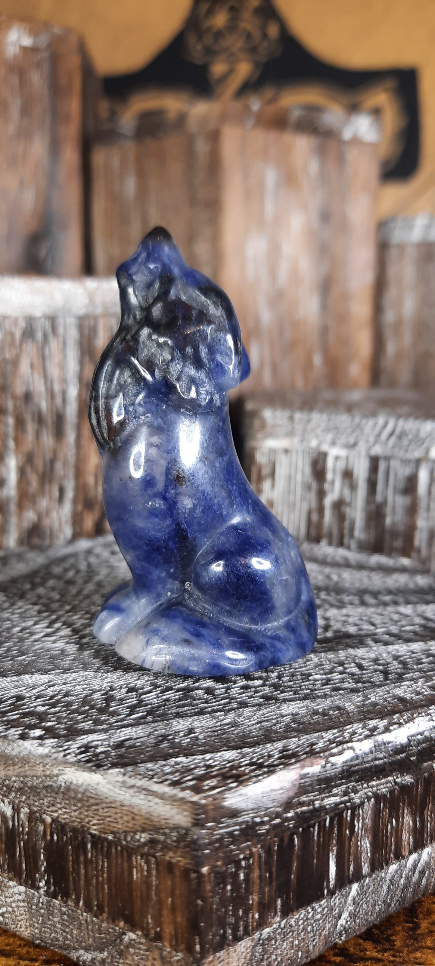 Sodalite Wolf - 8