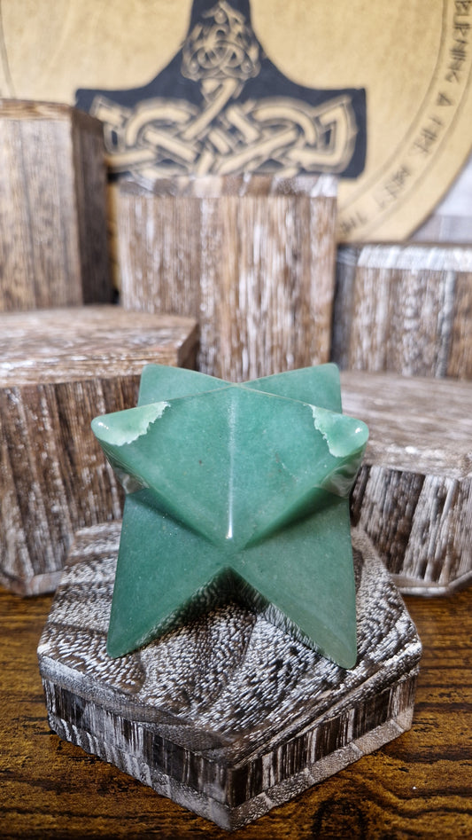 Green Aventurine Merkaba - 1