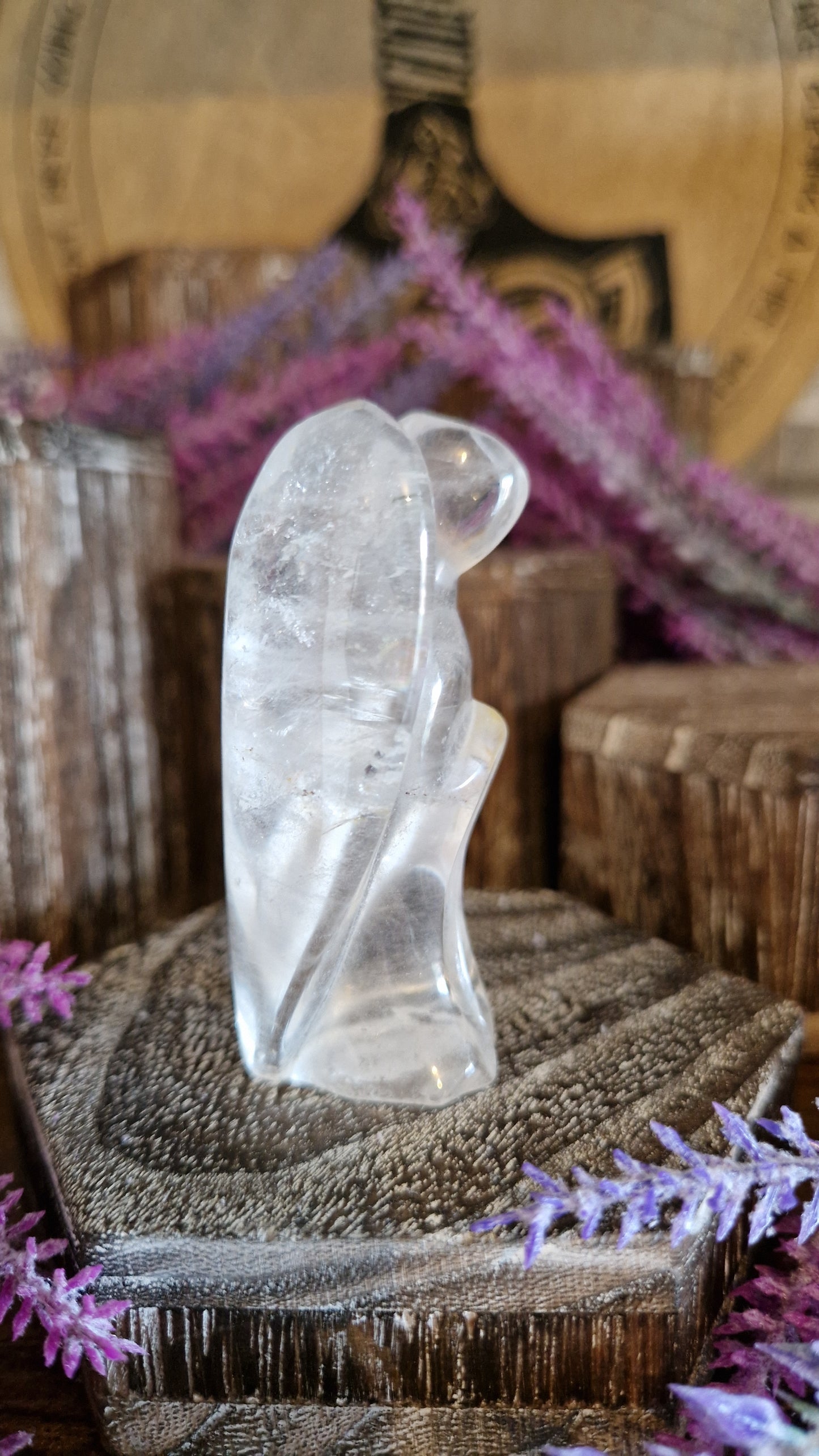 Clear Quartz Angel - 2