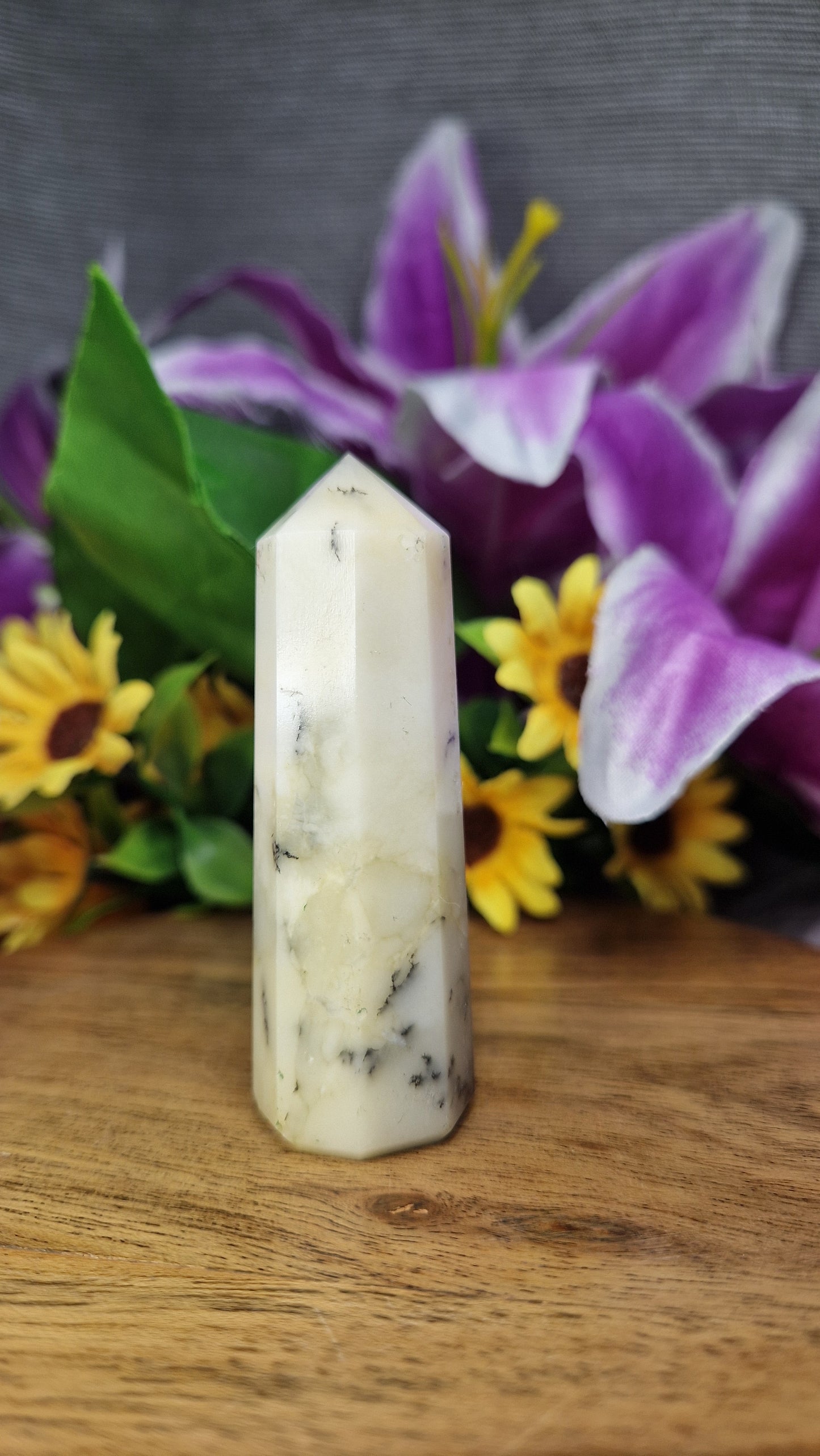 Dendritic Opal Tower - 58