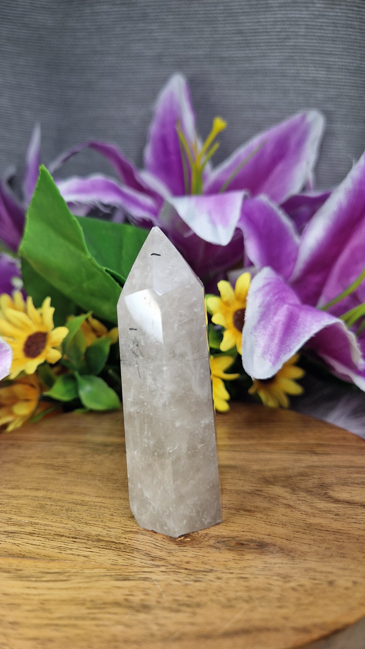Tourmalineted Quartz - 169
